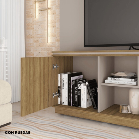 RACK SIMETRÍA 1.80 MIEL/CACAO 81302 RACK SIMETRÍA 1.80 MIEL/CACAO 81302