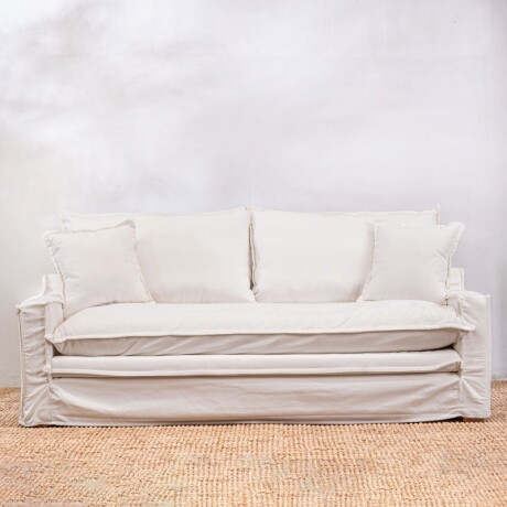 Sillón Tessa 3 Cuerpos 240cm Blanco U