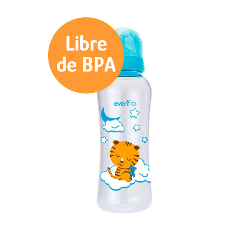Mamadera Evenflo Dreams Bebés 3-12M 240Ml Tetina Flujo Medio Celeste