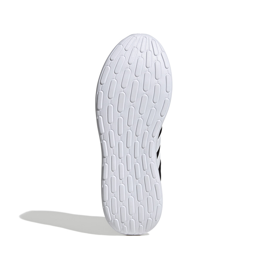 Championes de Hombre Adidas Lite Racer 4.0 Negro - Blanco