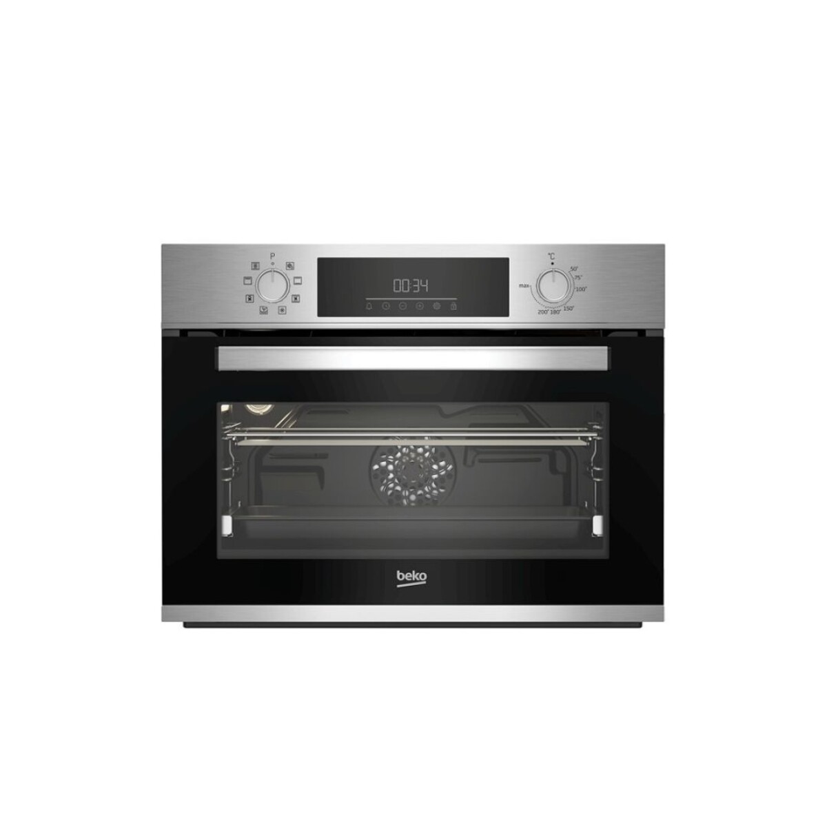 Horno Empotrable 48L Inox con Grill - Modelo BBCM12300X - Beko 
