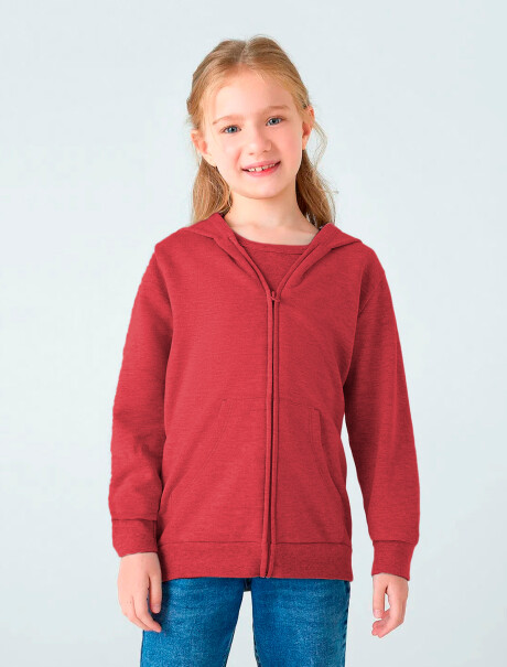 CAMPERA INFANTIL ROJO