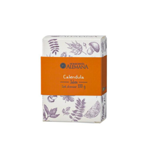 Jabón de Caléndula 100 g - Homeopatía Alemana Jabón de Caléndula 100 g - Homeopatía Alemana