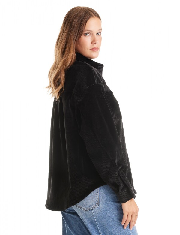 Sobrecamisa Corduroy Soft NEGRO
