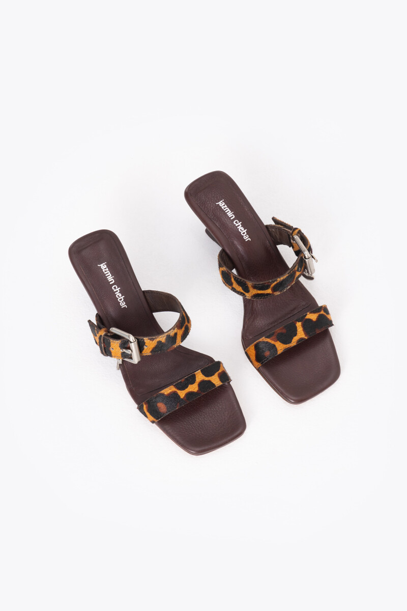 SANDALIA MAX WILD Leopardo