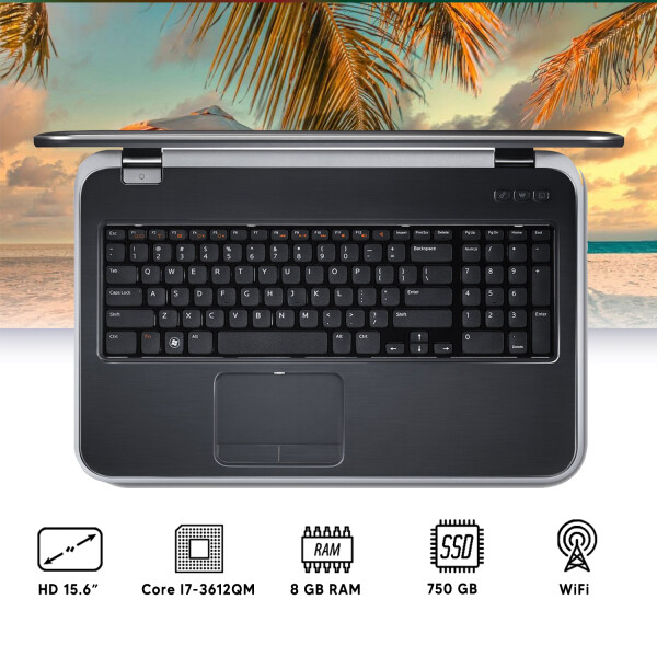 Notebook Dell Inspirion 7520 I7 8gb Ram 750gb 15.6" NOTEBOOK RFPL DELL 7520 I7/8/750/15.6"
