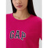 V-FRCH SS GAP LOGO DRESS BRIGHT BEET