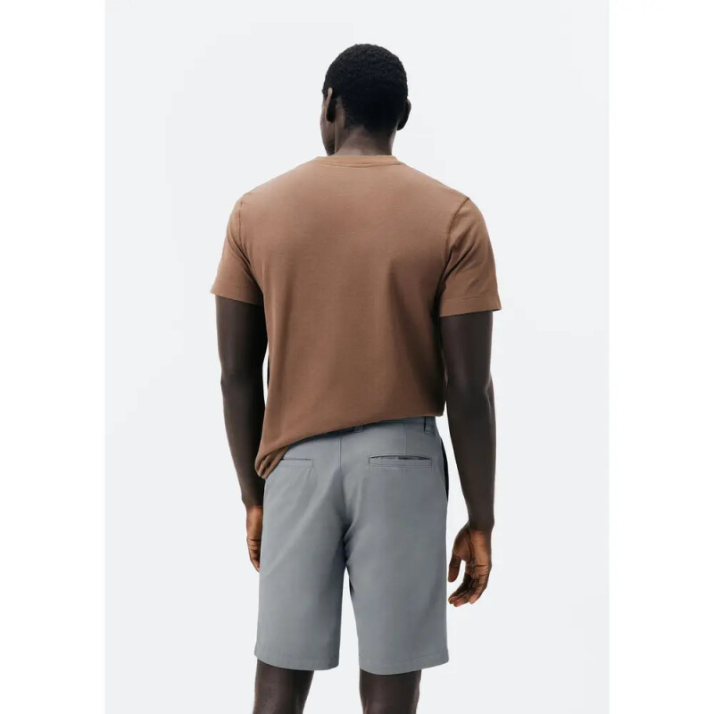 BERMUDA MASC CINZA MEDIO