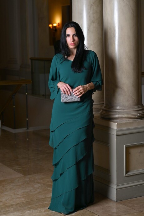 Vestido Venezia Verde oscuro
