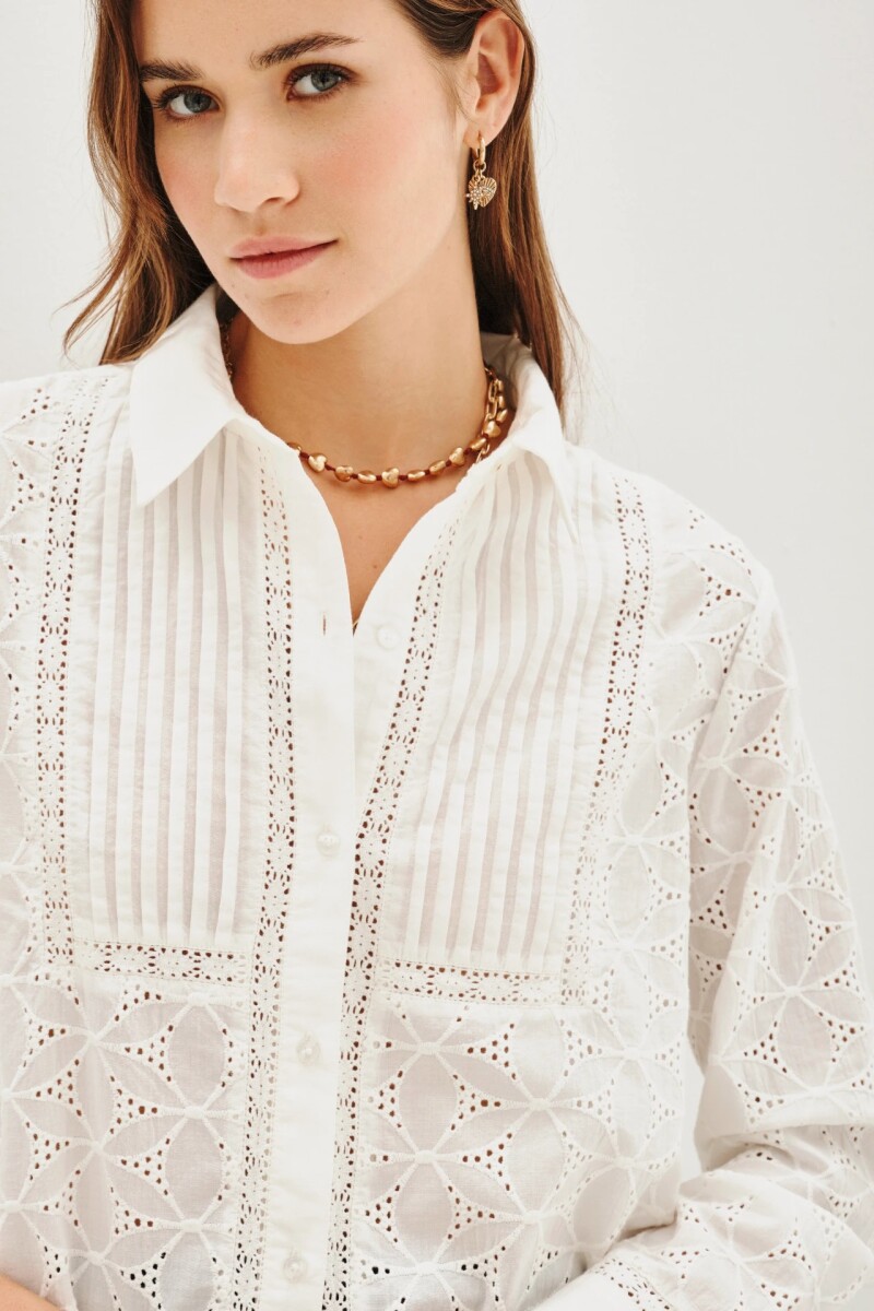 Camisa Lena Crudo