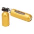 Frasco Mini Botella Recargable De Perfume Portátil X 5 Variante Color Dorado