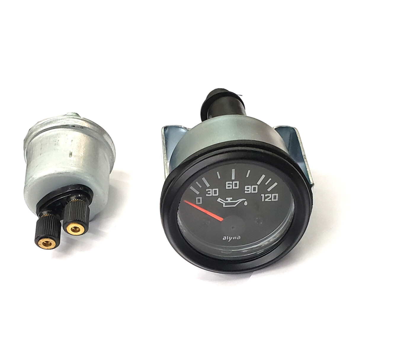 INSTRUMENTO RELOJ MEDIDOR - PRESION 120PSI 52MM NEGRO ELECTRICO C/BULBO - 