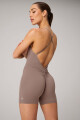Enterizo Booty Scrunch Pureluxe V-Back Enterizo 4 Mujer Desert Shadows