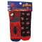 Medias Infantiles Marvel x2 Spider Man Rojo - Negro - Azul Marino