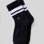 Medias The Everyday Quarter Crew Sock Unisex Black/classic White Stripe