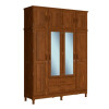 ROPERO MADERA 3121 XANGAI C/ESPEJO 8P 2C 2.16X1.57X0.48 IMBUIA MATE Ropero Madera 3121 Xangai C/espejo 8p 2c 2.16x1.57x0.48 Imbuia Mate
