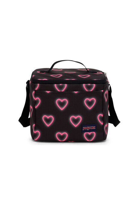 Lonchera Térmica Super Snack Happy Hearts Black