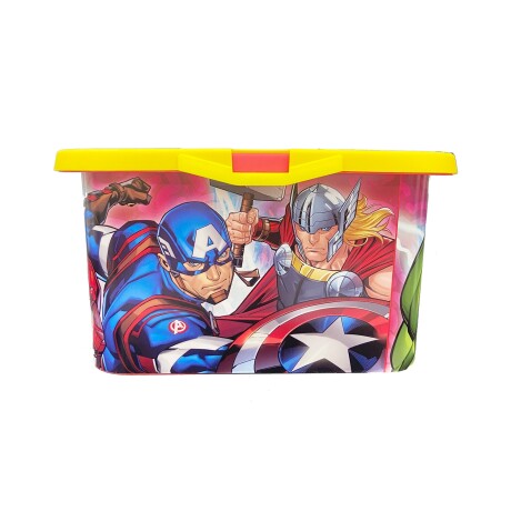 Caja organizadora infantil con tapa Plasútil 13 litros Avengers