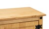 Rack 2 puertas 1 Estante - 160cm - Linea Mexicana Natural
