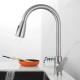 Canilla Monocomando Extensible Cocina Manguera Retráctil Plateado Canilla Monocomando Extensible Cocina Manguera Retráctil Plateado
