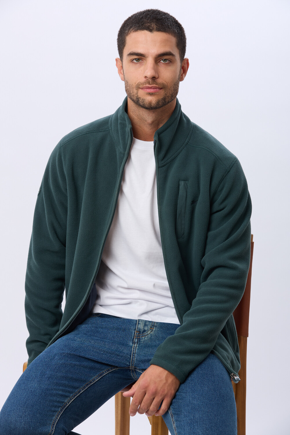CAMPERA POLAR DE ABRIGO Verde