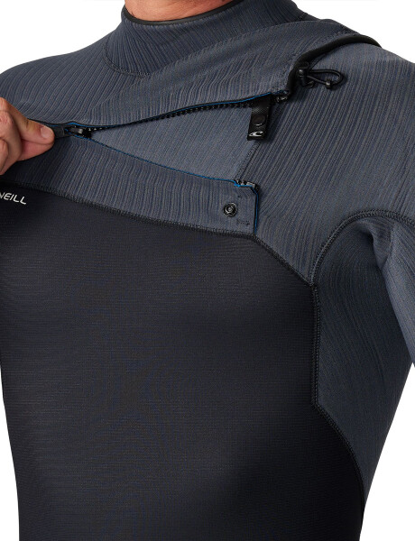 Hyperfreak 3/2+mm - Chest Zip Black Graphite