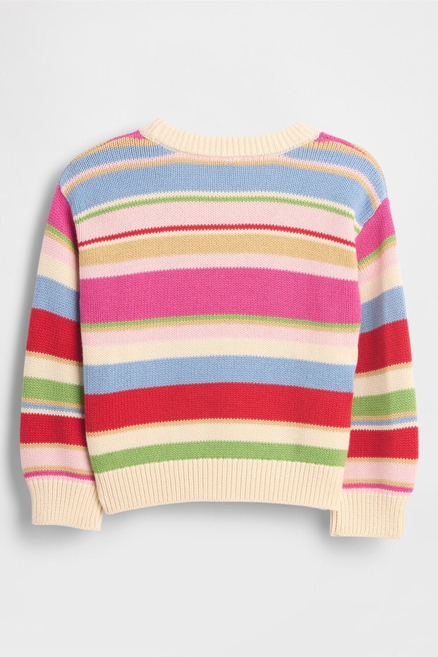 Buzo Algodòn Toddler Niña Happy Stripe