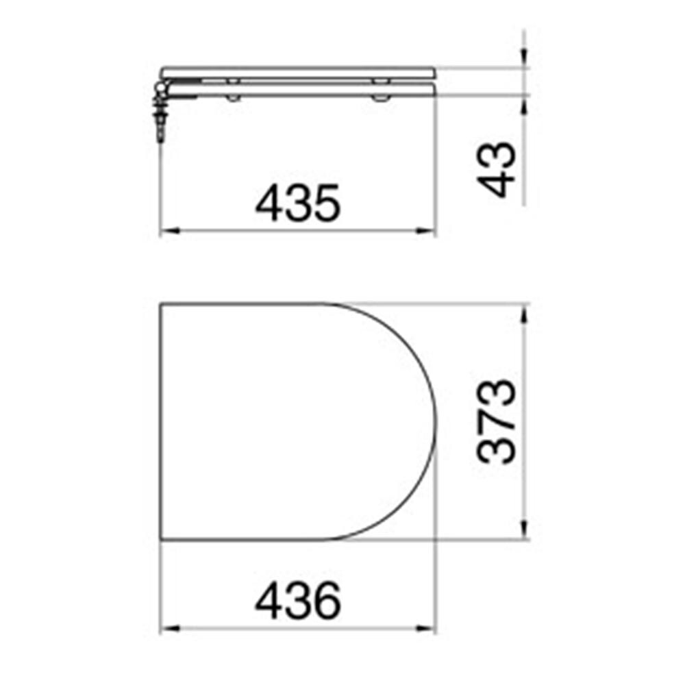 TAPA PARA INODORO MODELO VENETO / VARESE Tapa Para Inodoro Modelo Veneto / Varese