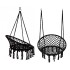 Hamaca Paraguaya Silla Colgante Redonda Interior Exterior Jardin Patio Imback Color Negro Hamaca Paraguaya Silla Colgante Redonda Interior Exterior Jardin Patio Imback Color Negro