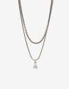 Collares Cortos Strass Collares Cortos, Strass Basics - Plateado Rodio