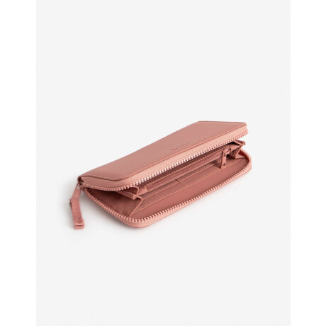 Billetera De Material Reciclado Rosa Oscuro