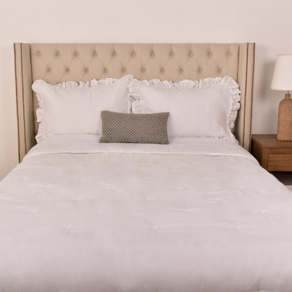 Edredon Col. Finezza Lienzo Blanco 180x240