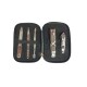 Set manicuría 5pcs negro