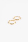 Aros acero extra small dorado