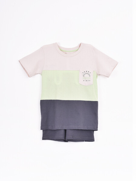 CONJUNTO SUNNY VIBES GRIS OSCURO