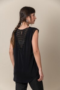 BLUSA ANNABEL Negro