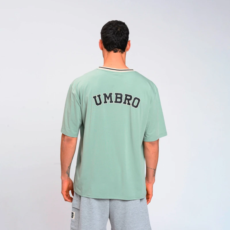Remera University de Hombre Verde