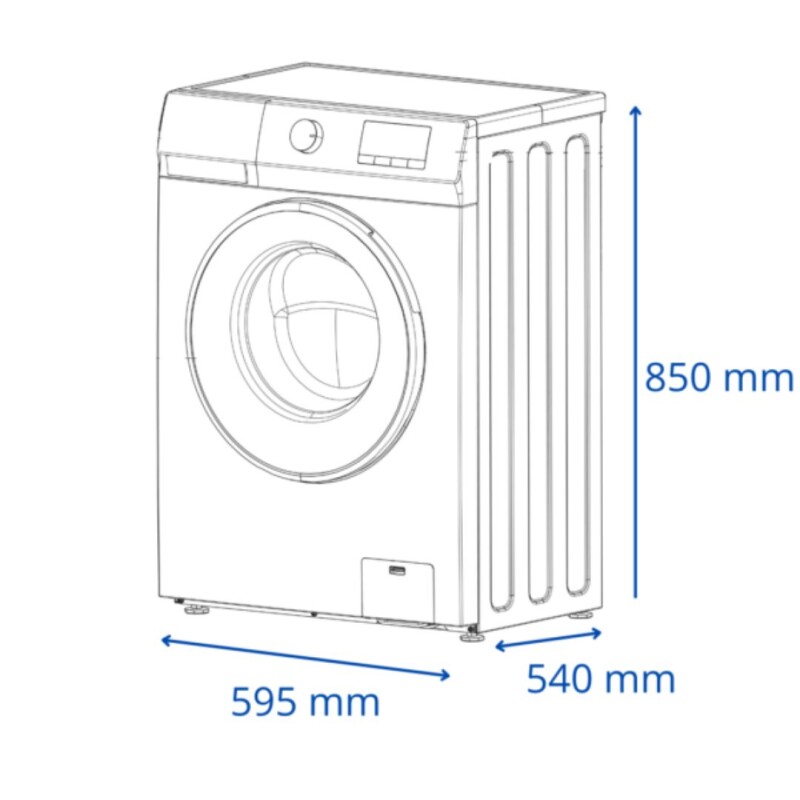 Lavarropas James Modelo LR 8140 INV BL Lavarropas James Modelo LR 8140 INV BL