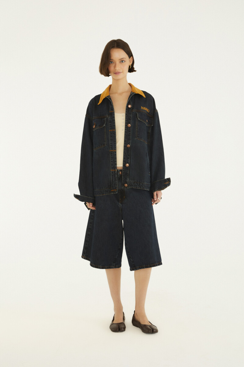 CHAQUETA DENIM Azul