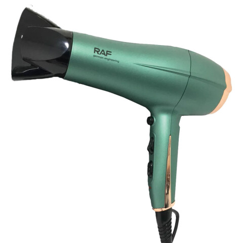 Secador De Pelo Eléctrico Con Boquilla De Peinado Color Verde 2 Velocidades 3 Temperaturas Y Funcion Secador De Pelo Eléctrico Con Boquilla De Peinado Color Verde 2 Velocidades 3 Temperaturas Y Funcion