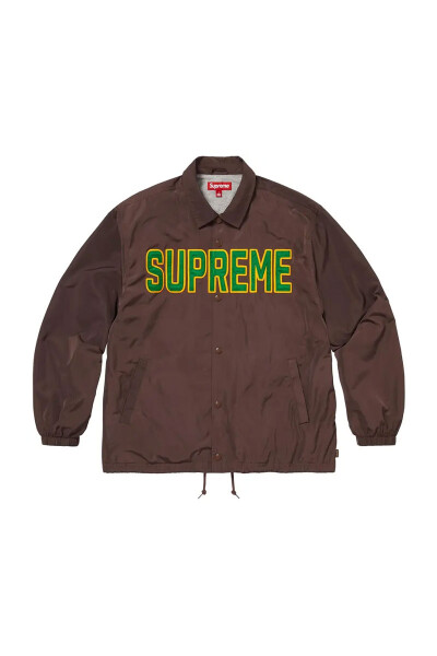 SPELLOUT COACHES JACKET Marron