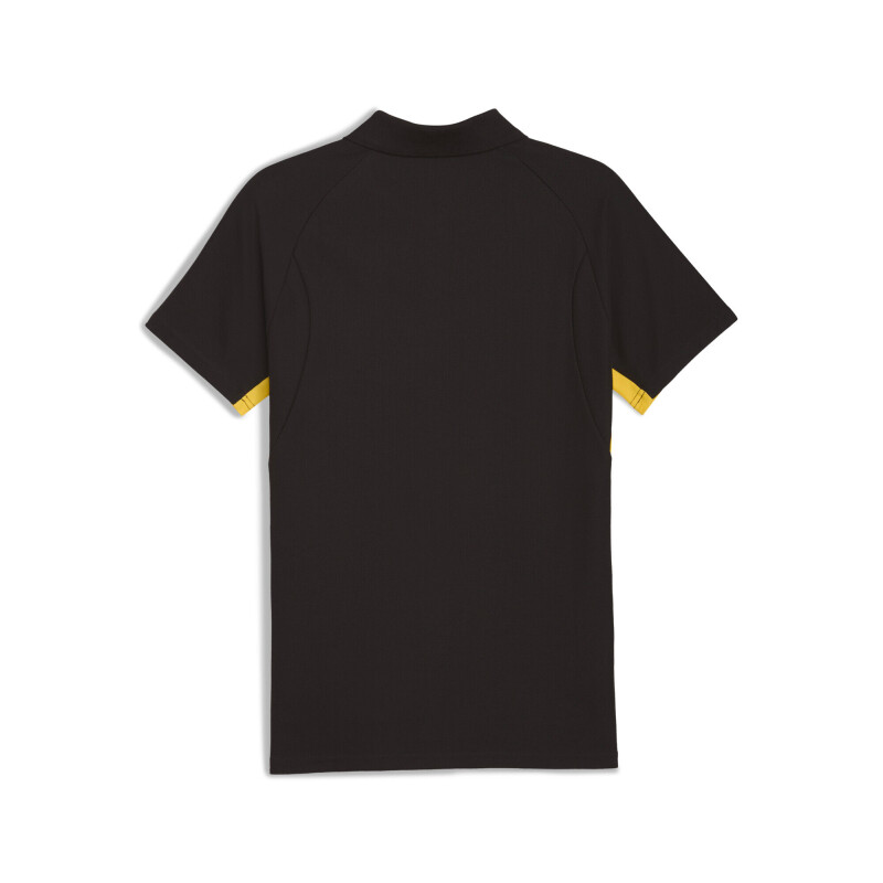 Polo Cap Evostripe de Hombre Negro