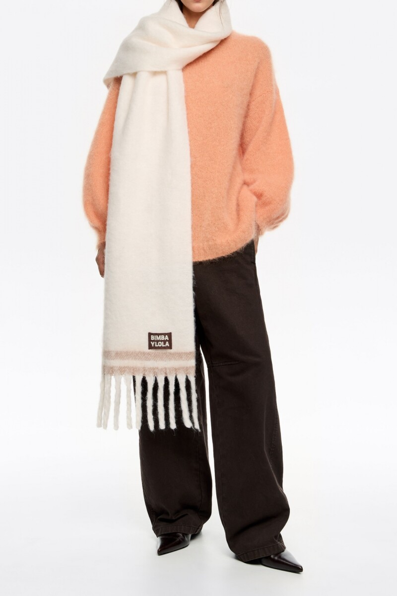 BUFANDA Marfil