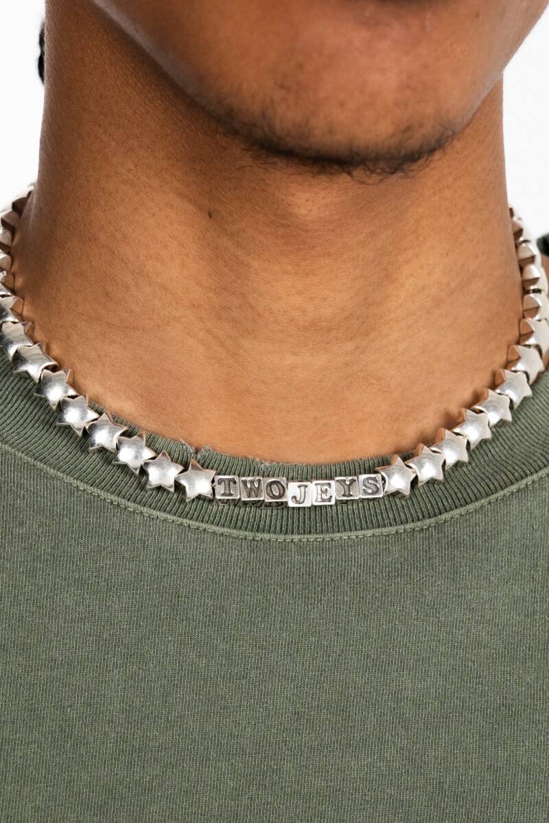 Twojeys Stars Necklace Plata Plata