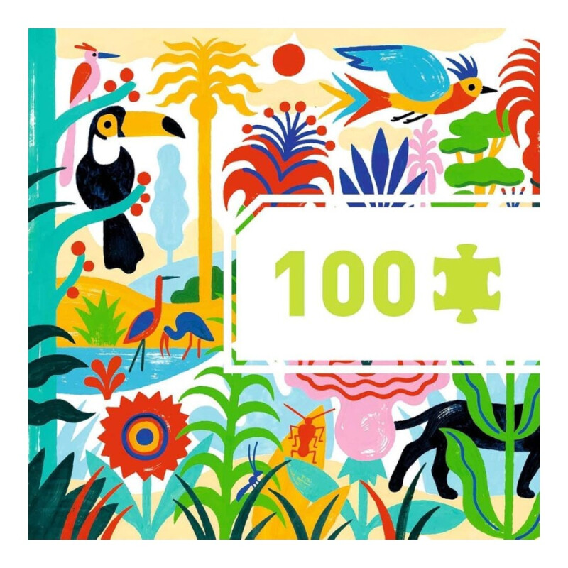 Puzzle Gallery Jungla 100 Piezas Puzzle Gallery Jungla 100 Piezas