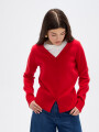 Cardigan Idera Rojo