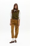 Pantalón Ambar en Corduroy Trigo