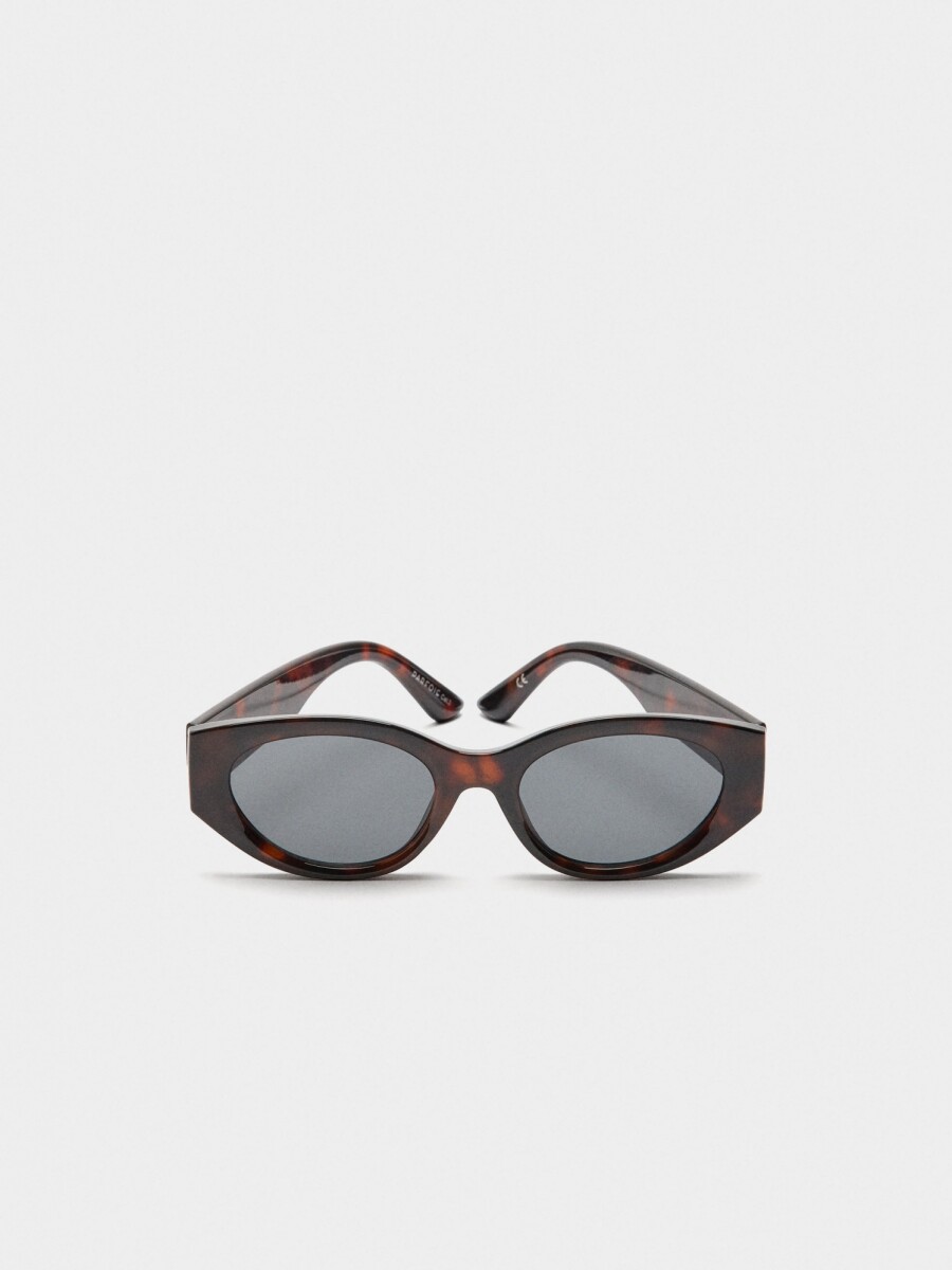 Gafas De Sol Cat Eye marron