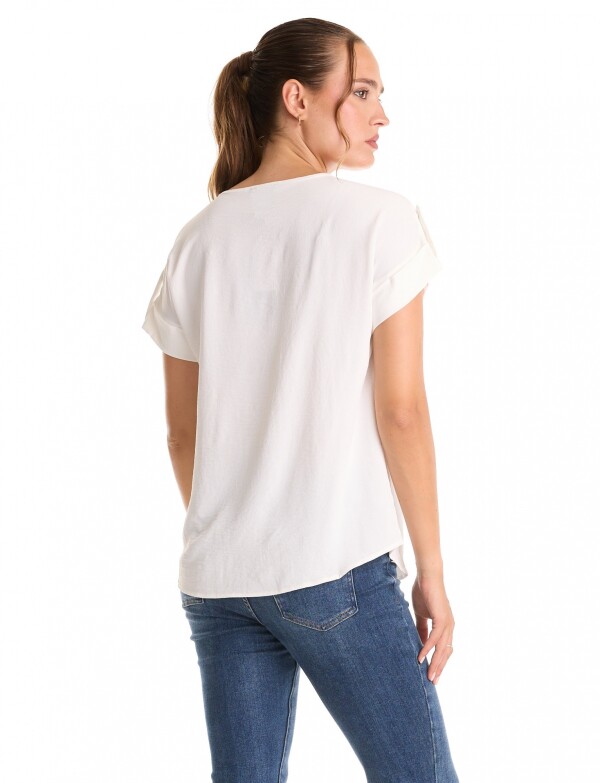 Blusa Crepe CRUDO