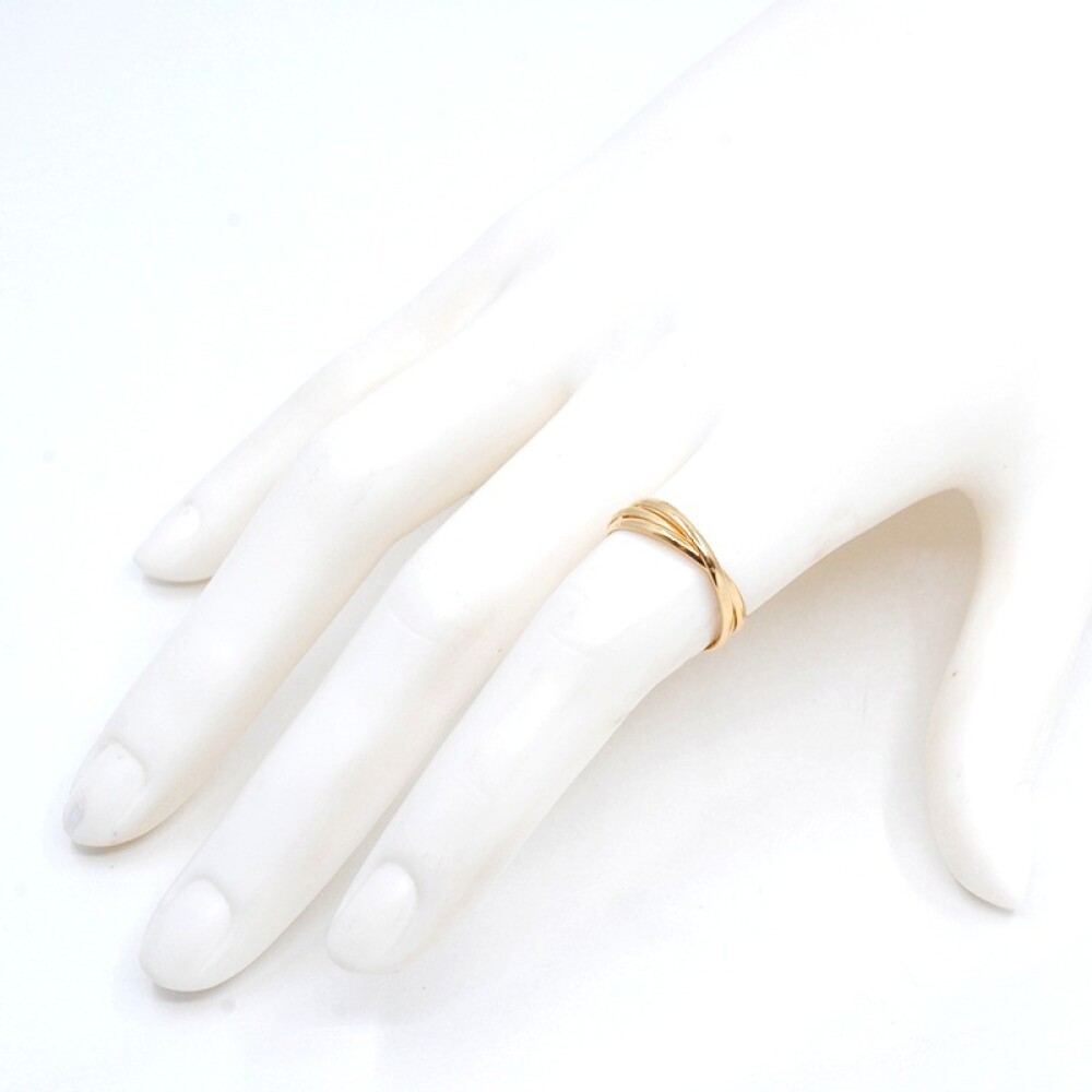 Anillo Triple Alianza En Oro 18K Amarillo Anillo Triple Alianza En Oro 18K Amarillo